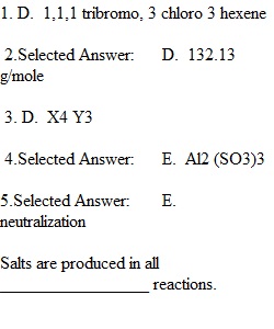 Exam III